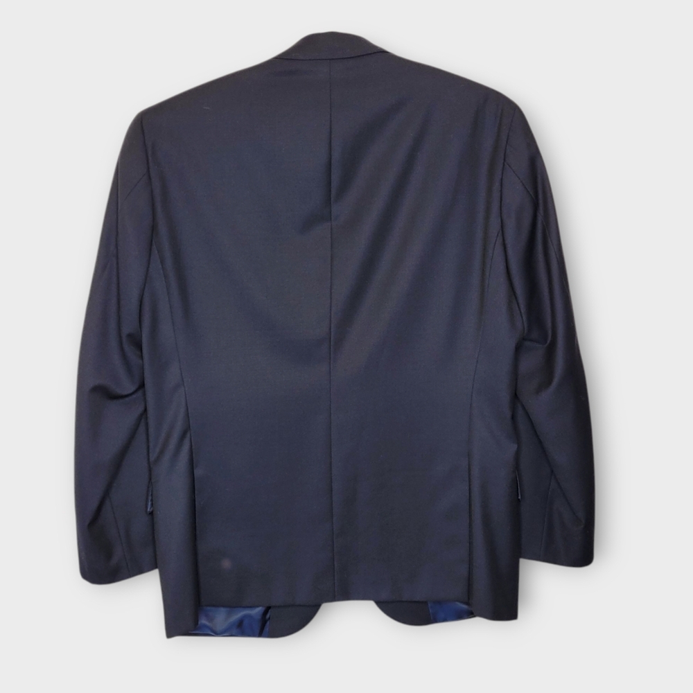 Scotch & Soda Navy Blazer with Floral Lining - Picture 4 of 8